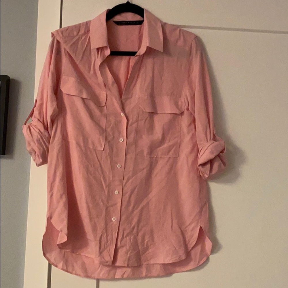 Oversized Zara women button down size S